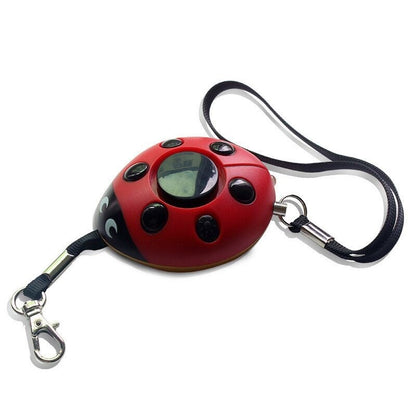 Women's Fashion Defense Beetle Shape Burglar Alarm