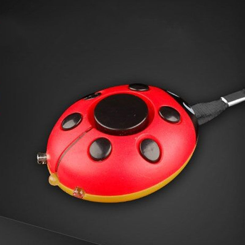 Women's Fashion Defense Beetle Shape Burglar Alarm